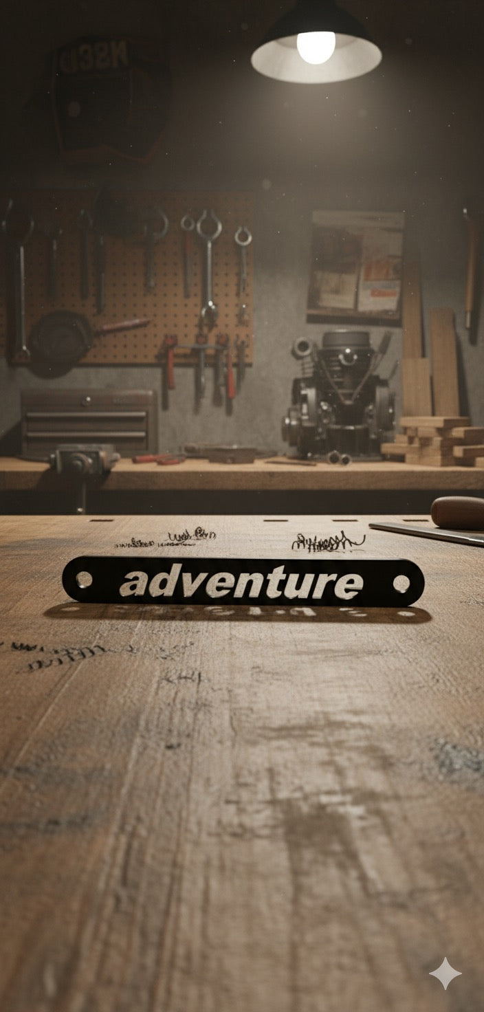 Plaque Noire pour moto GS 1300 Adventure 2025