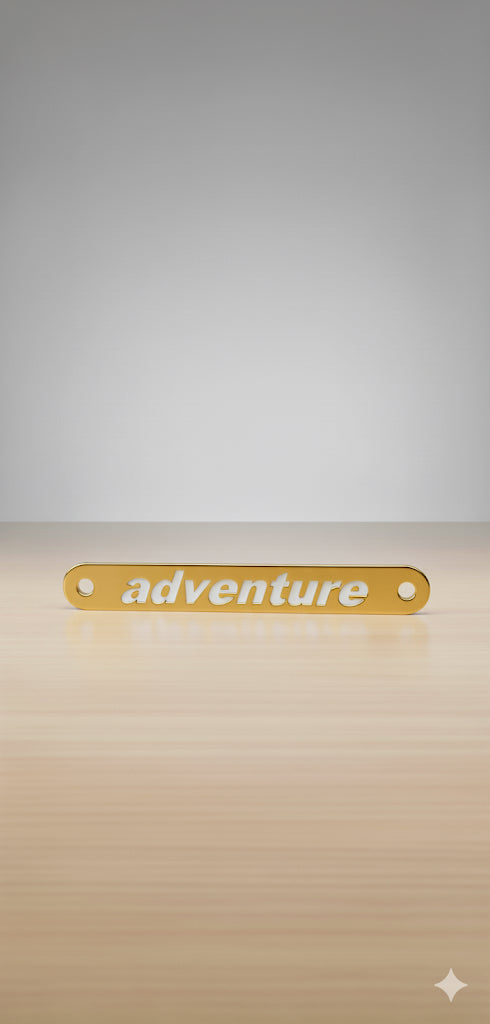 Plaque Dorée pour moto GS 1300 Adventure 2025