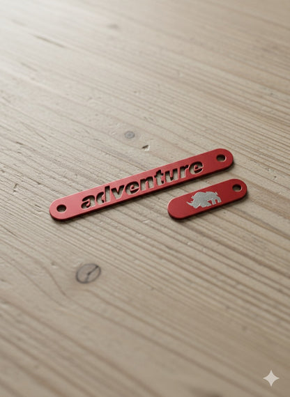 Plaque Rouge pour moto GS 1300 Adventure 2025