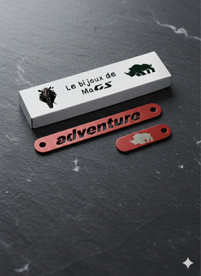 Plaque Rouge pour moto GS 1300 Adventure 2025