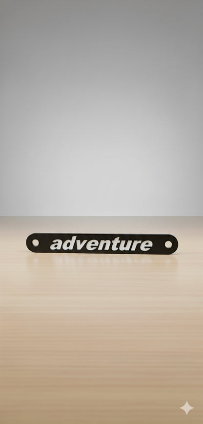 Plaque Noire pour moto GS 1300 Adventure 2025