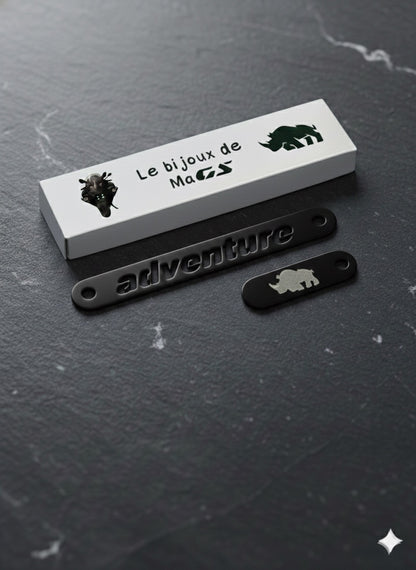 Plaque Noire pour moto GS 1300 Adventure 2025