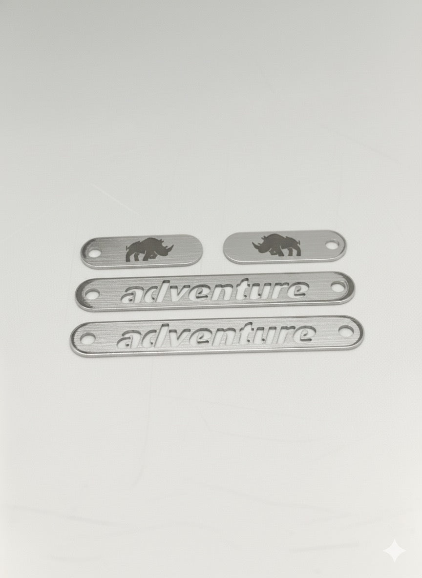 Plaque Chromée pour moto GS 1300 Adventure 2025