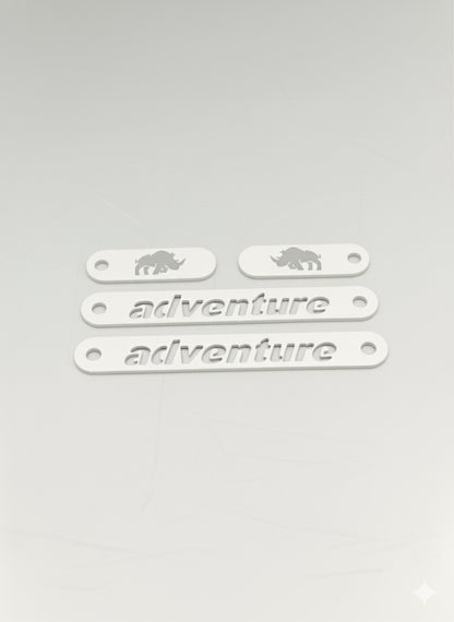 Plaque Blanche pour moto GS 1300 Adventure 2025