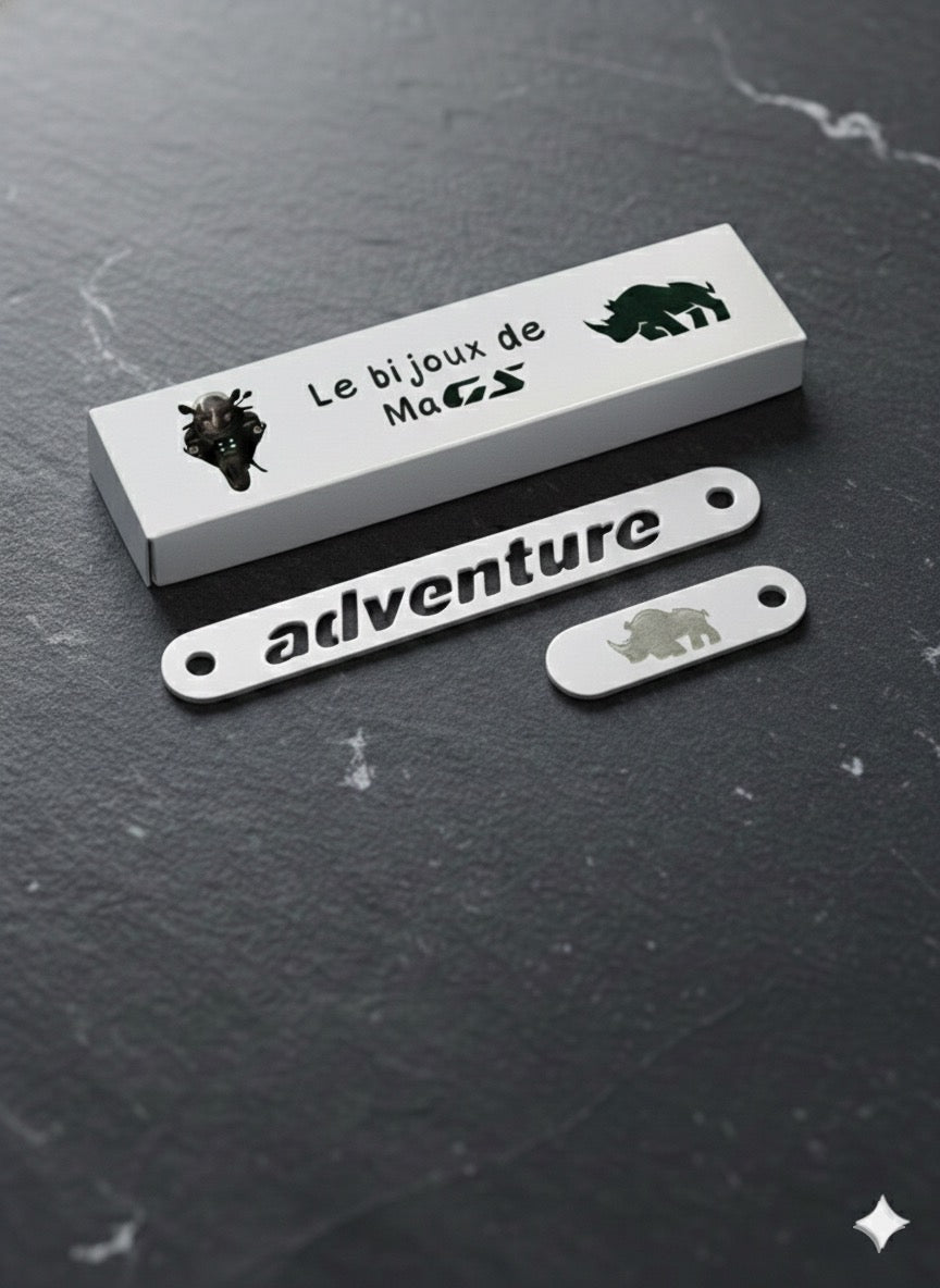 Plaque Blanche pour moto GS 1300 Adventure 2025