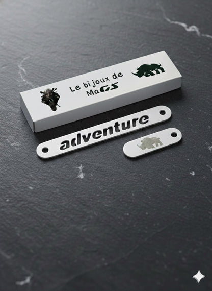 Plaque Blanche pour moto GS 1300 Adventure 2025