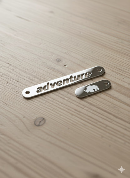 Plaque Chromée pour moto GS 1300 Adventure 2025