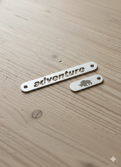 Plaque Blanche pour moto GS 1300 Adventure 2025